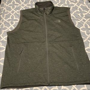 Gray Zip-Up Vest by The North Face